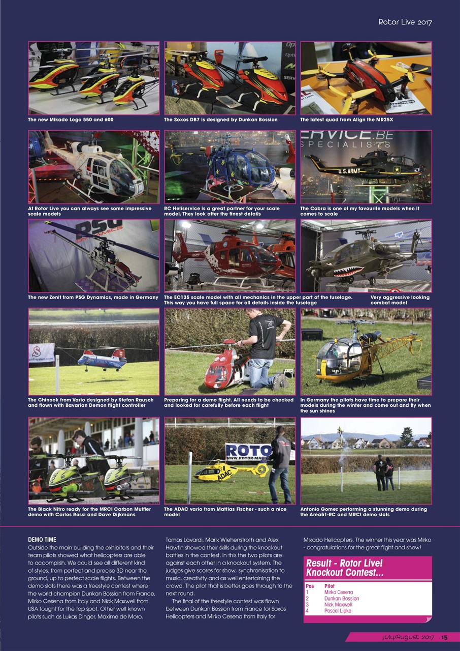 Radio Control Rotor World Preview Pages