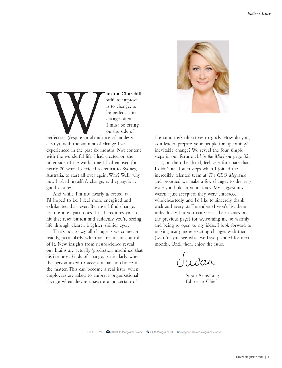 The CEO Magazine EMEA Preview Pages