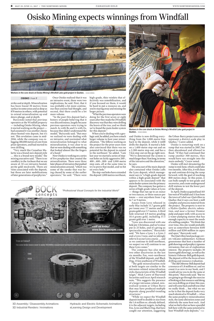 The Northern Miner Preview Pages