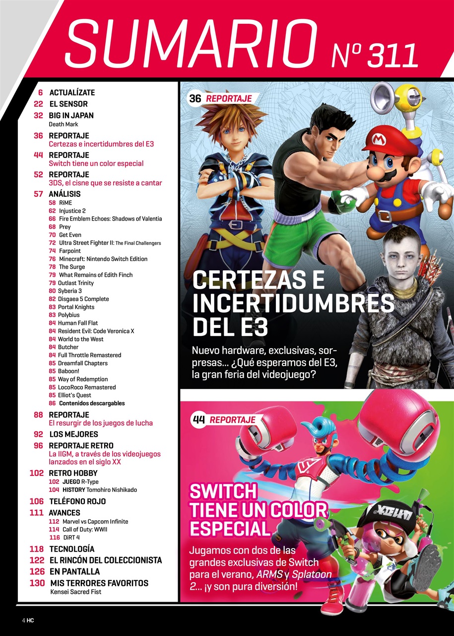 Hobby Consolas Preview Pages