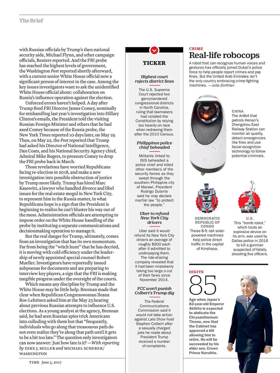 TIME Magazine Europe Preview Pages