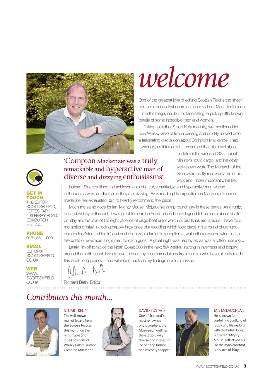 Scottish Field Preview Pages