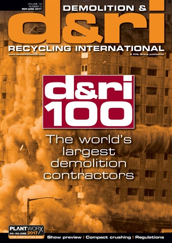 Demolition & Recycling International issue May-June 2017