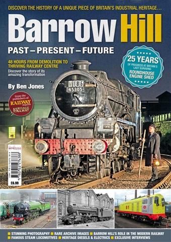Mortons Books issue Barrow Hill Roundhouse: Past, Present & Future