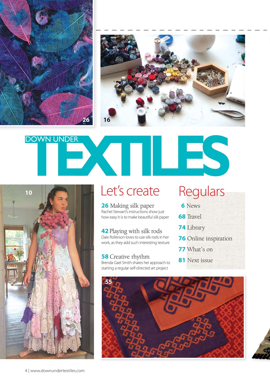 Down Under Textiles Preview Pages