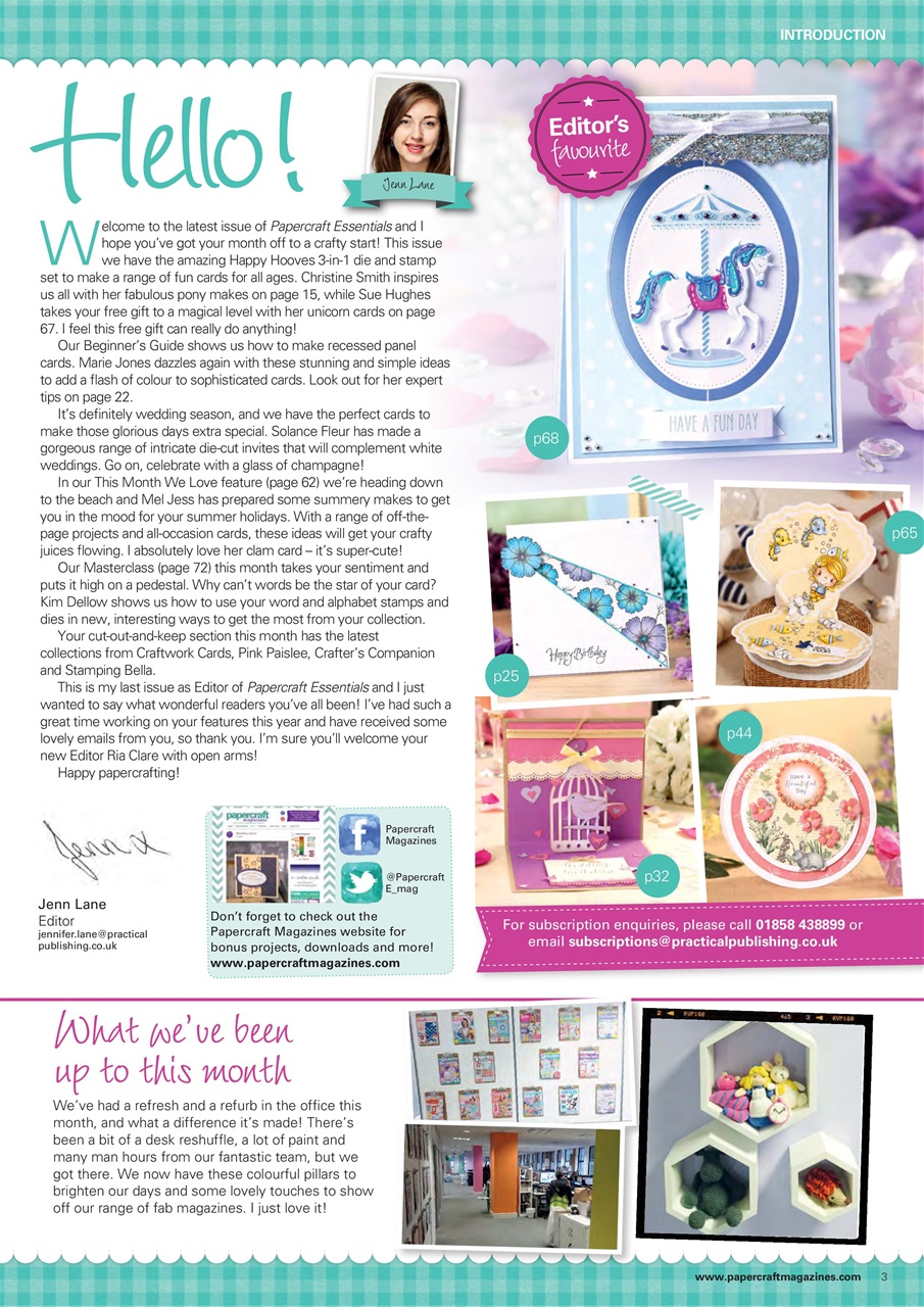 Papercraft Essentials Preview Pages