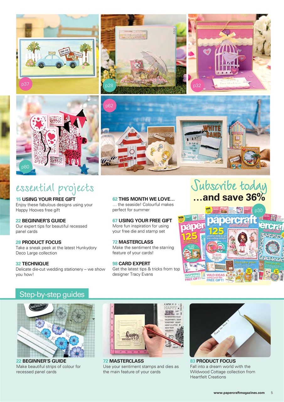 Papercraft Essentials Preview Pages