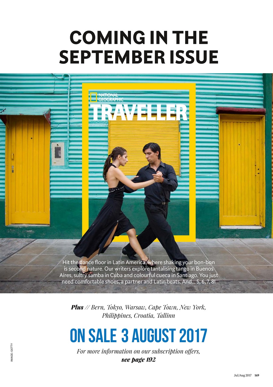 National Geographic Traveller UK Preview Pages