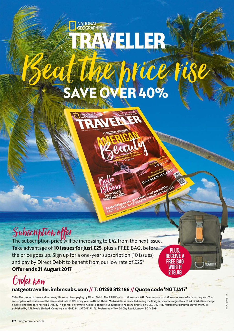 National Geographic Traveller UK Preview Pages