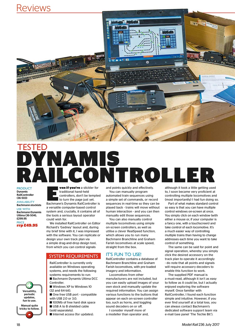 Model Rail Preview Pages