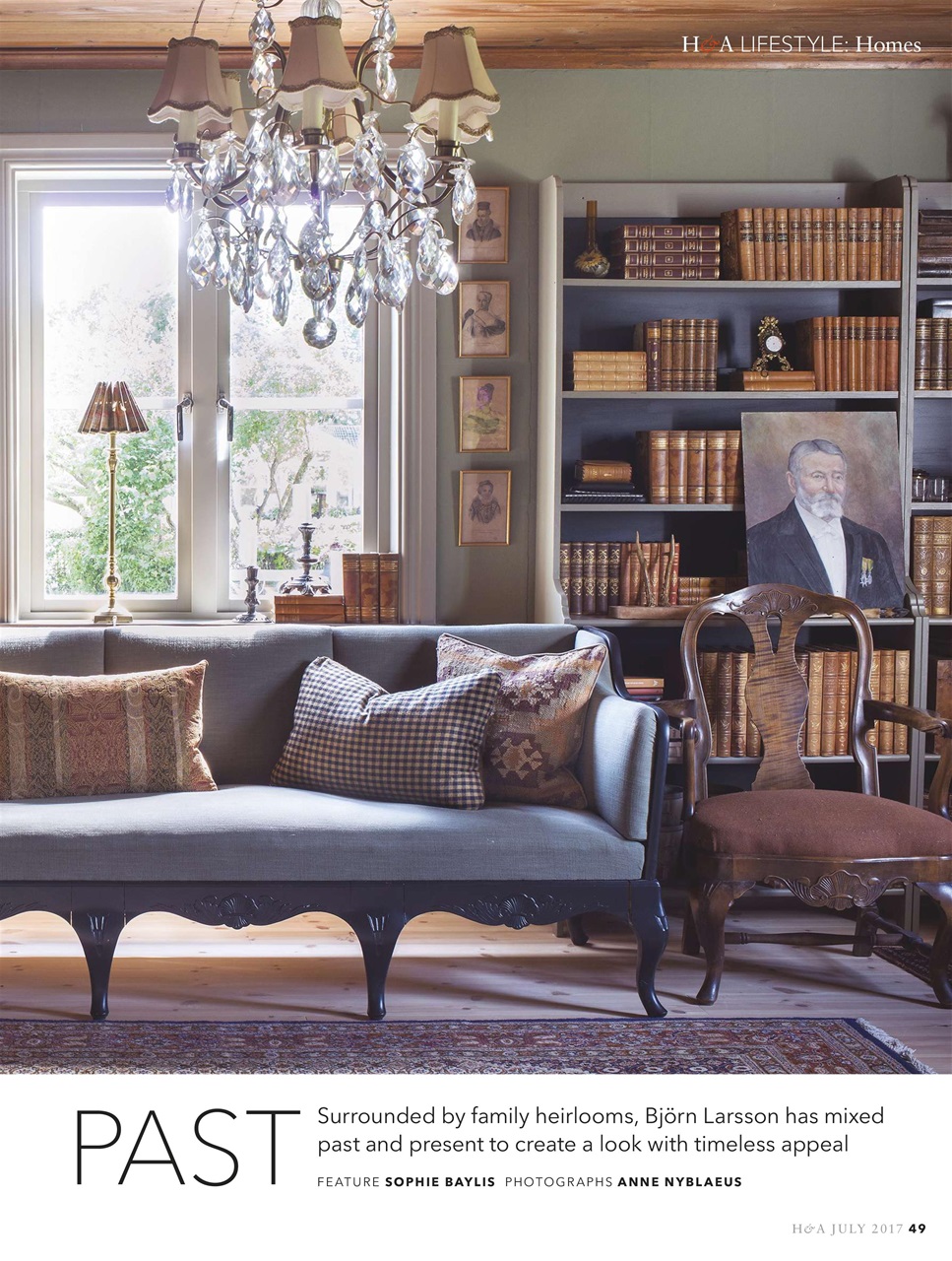 Homes & Antiques Magazine Preview Pages