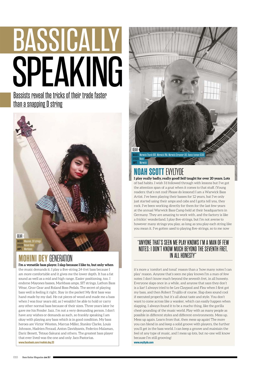 Bass Player UK Preview Pages