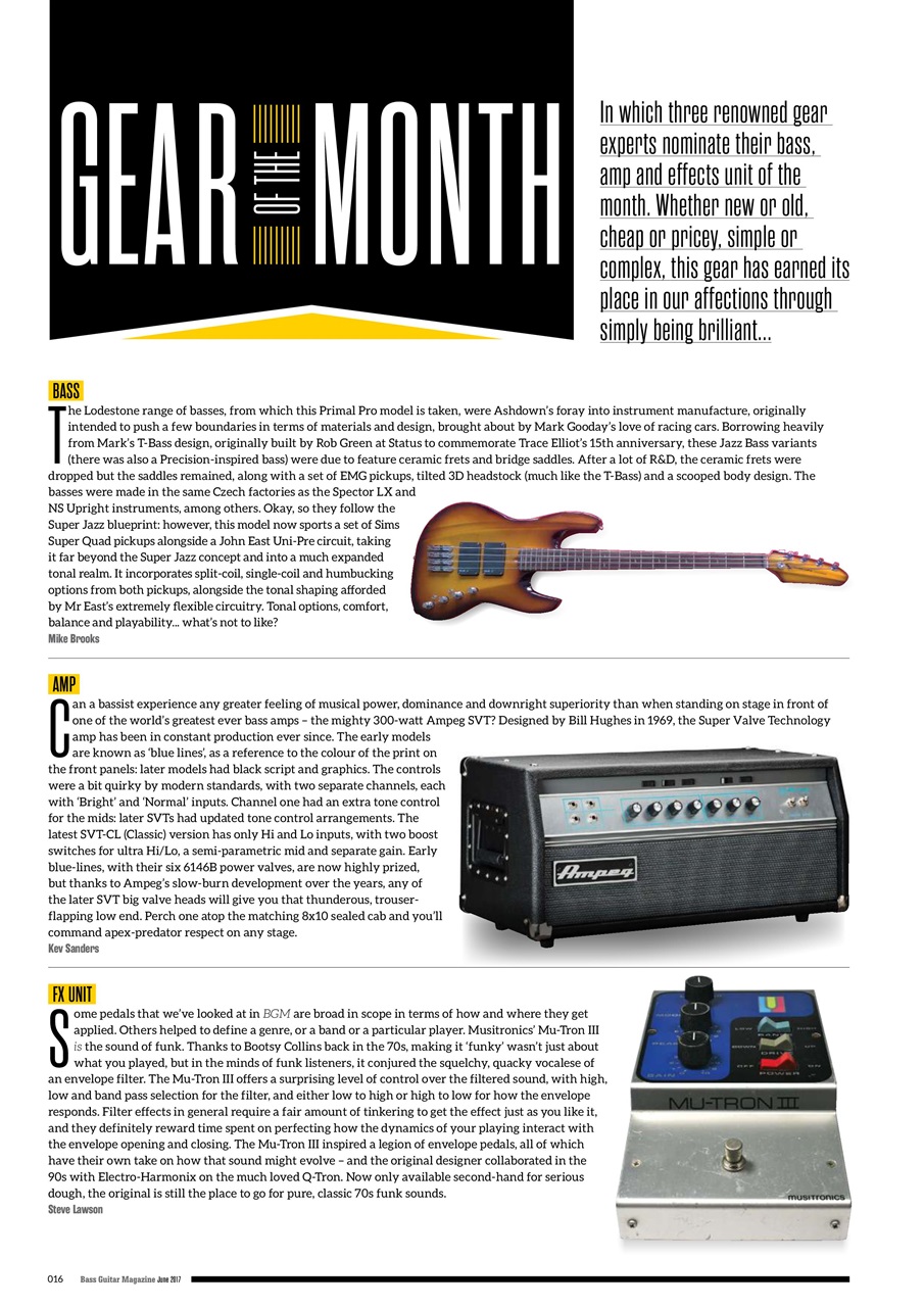 Bass Player UK Preview Pages