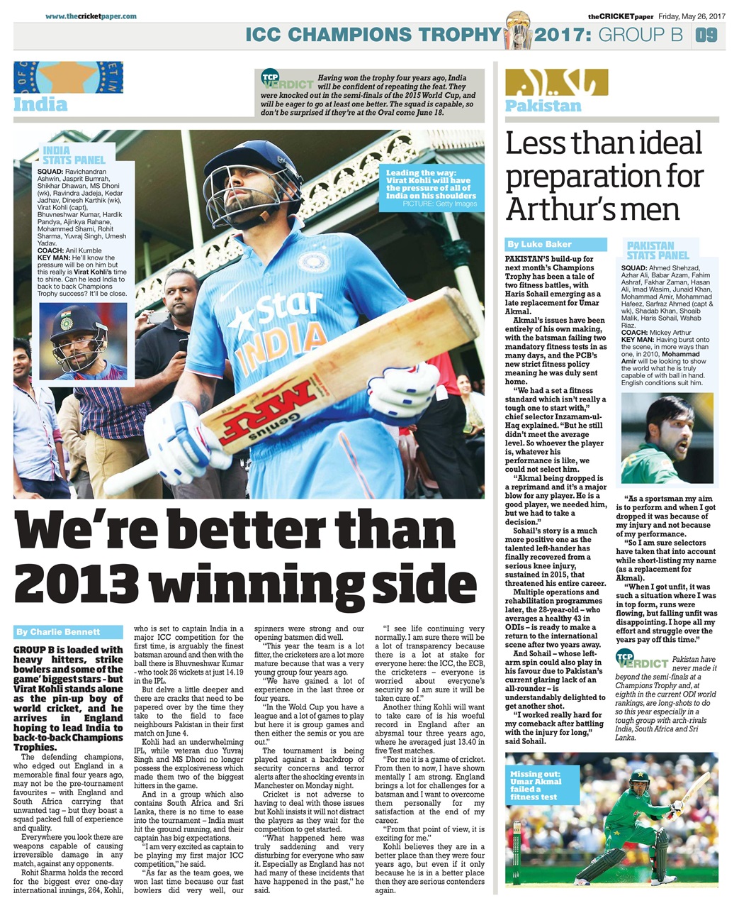 The Cricket Paper Preview Pages