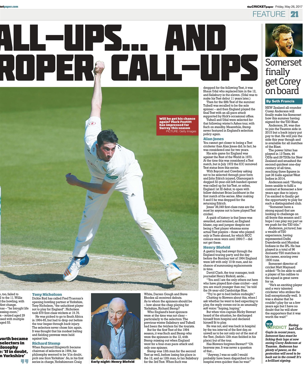 The Cricket Paper Preview Pages