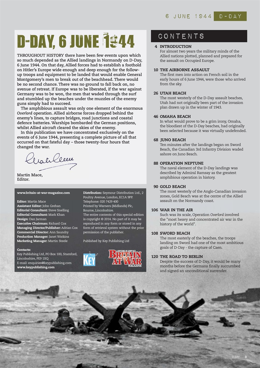 Britain at War Magazine Preview Pages