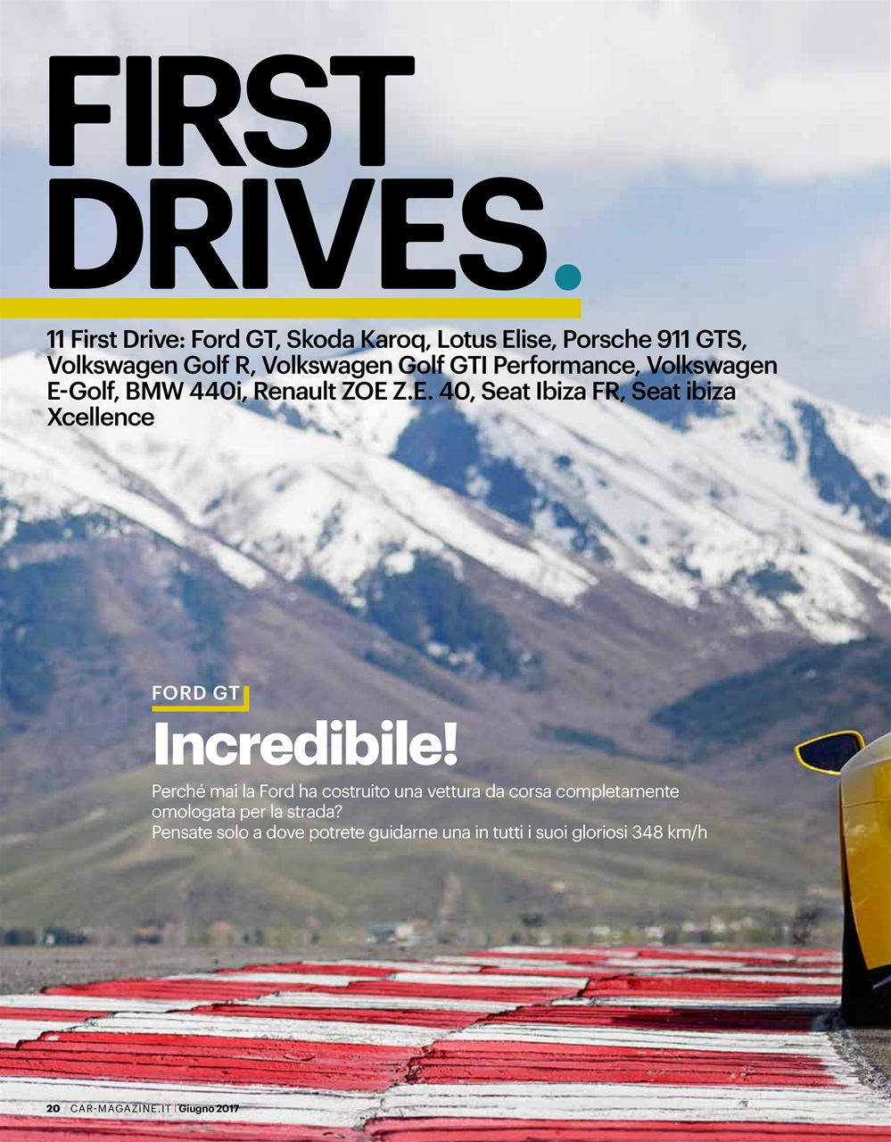 CAR magazine Italia Preview Pages