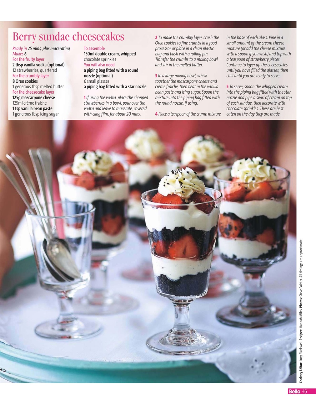 Bella Magazine Preview Pages