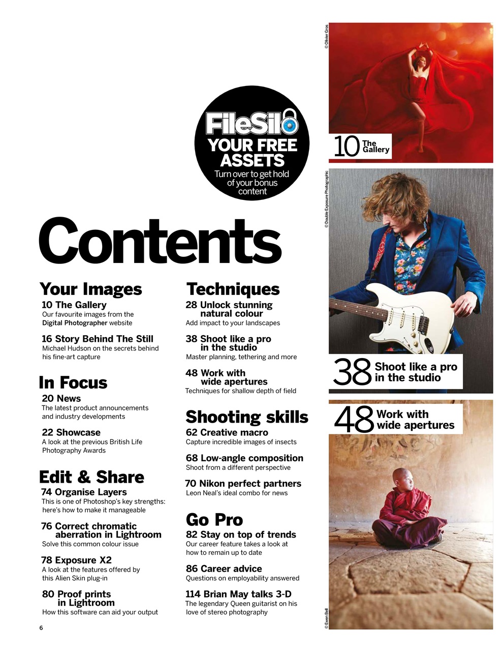 Digital Photographer Preview Pages