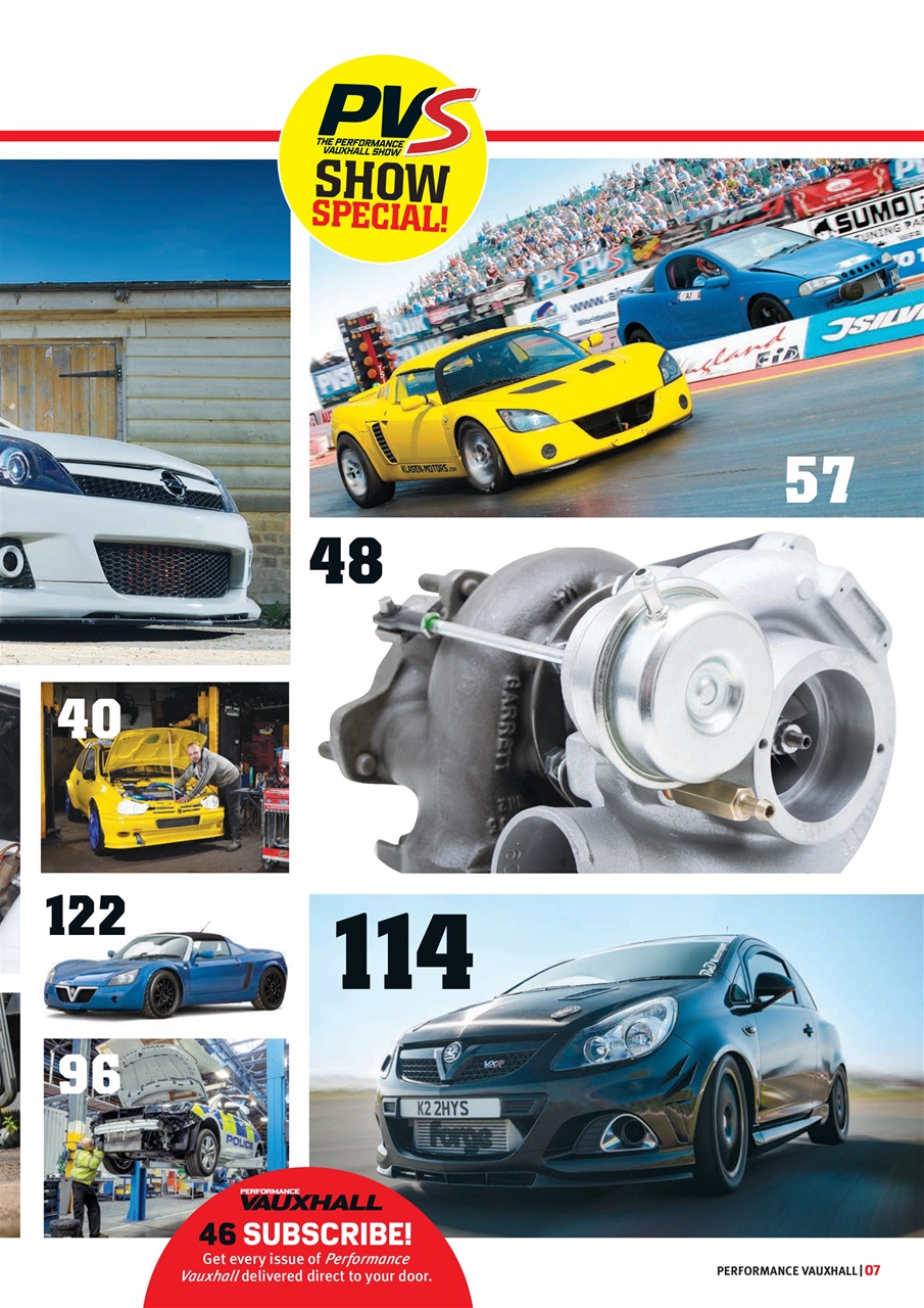 Performance Vauxhall Preview Pages