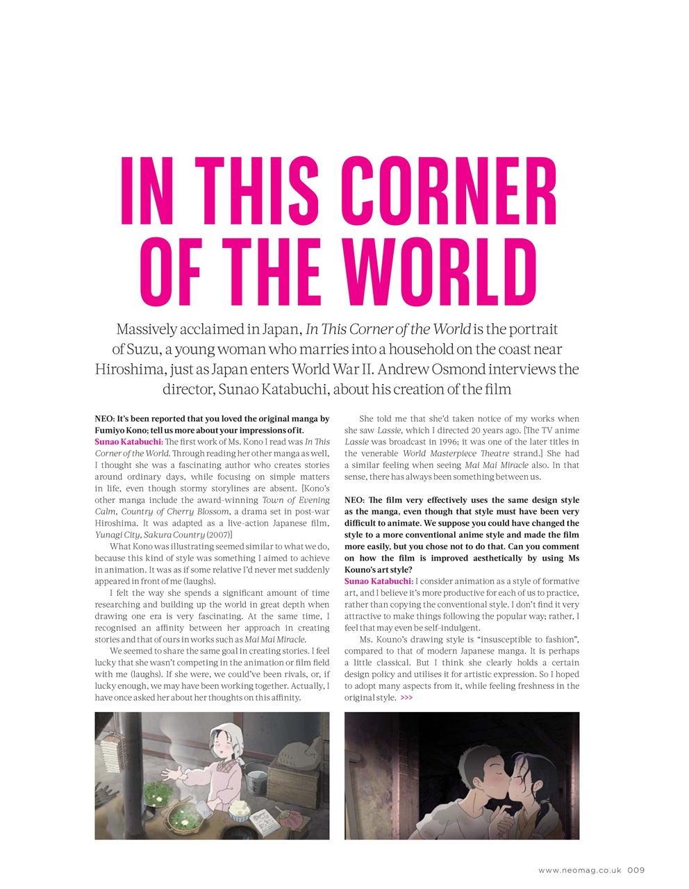 NEO Magazine Preview Pages