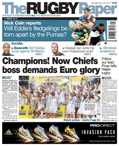 The Rugby Paper issue 28th May 2017