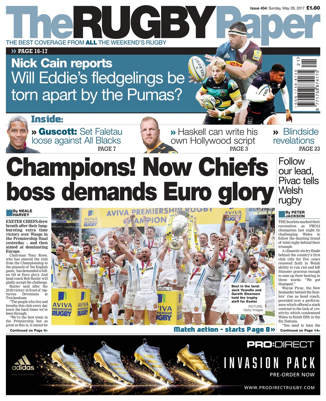 The Rugby Paper Preview Pages