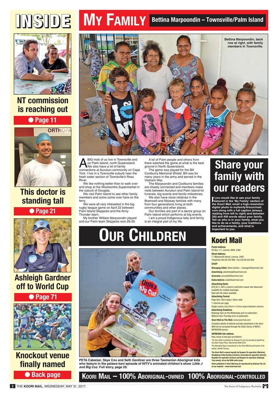 Koori Mail Preview Pages