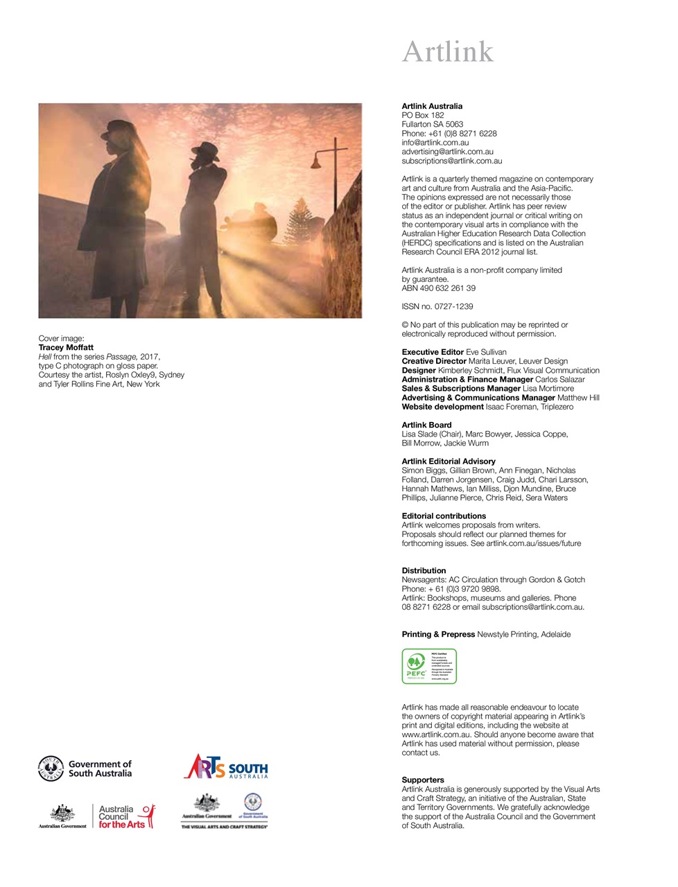 Artlink Magazine Preview Pages