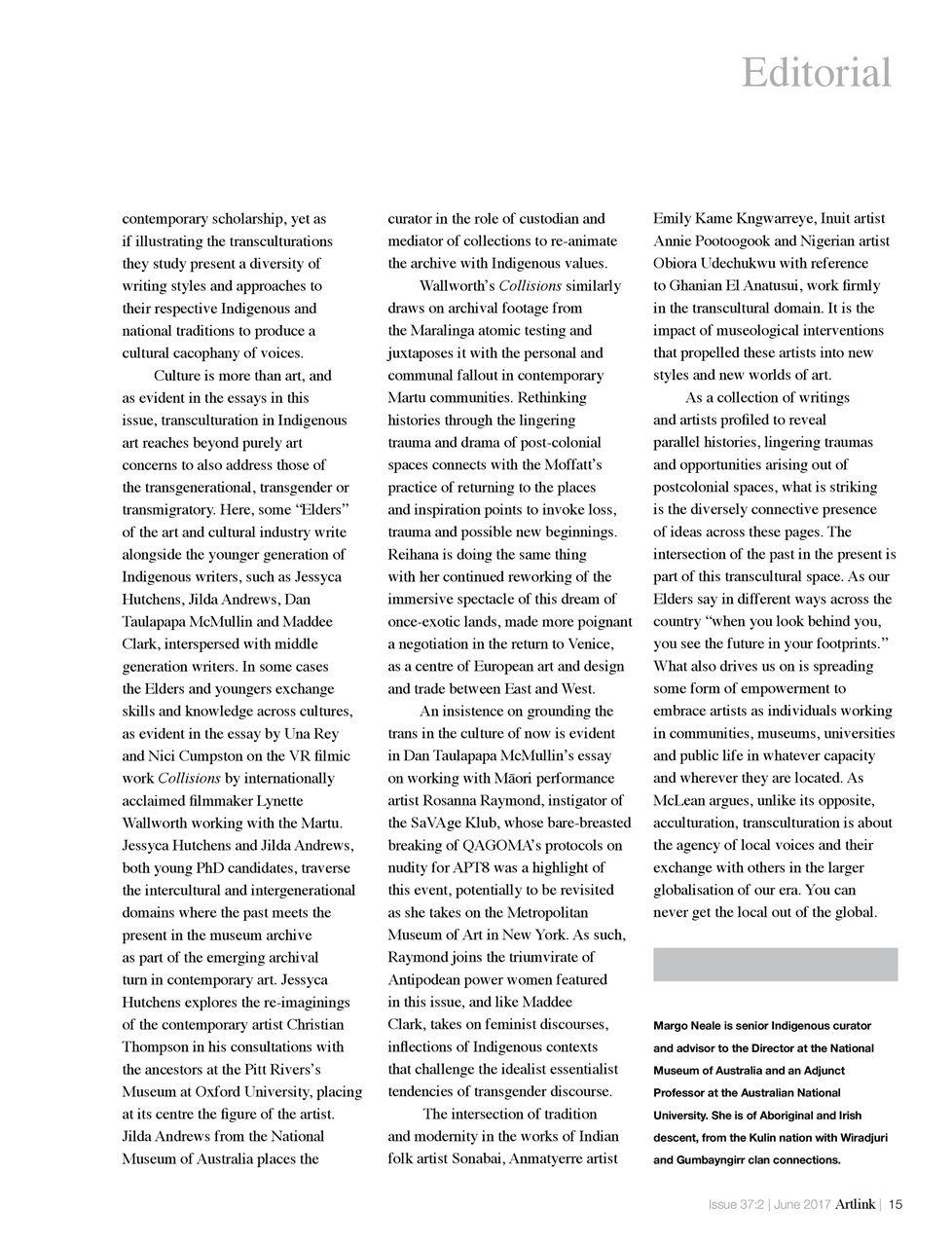 Artlink Magazine Preview Pages