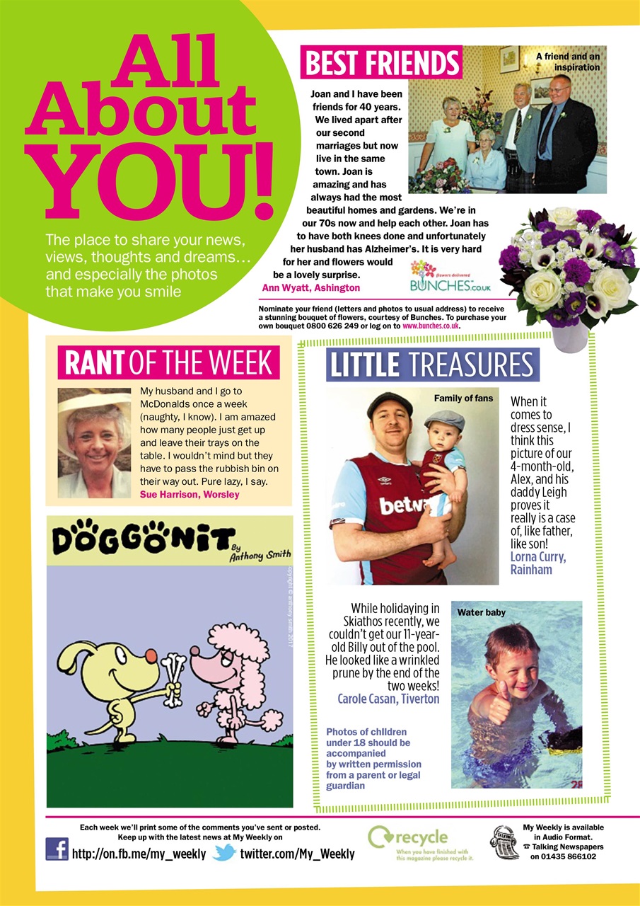 My Weekly Preview Pages