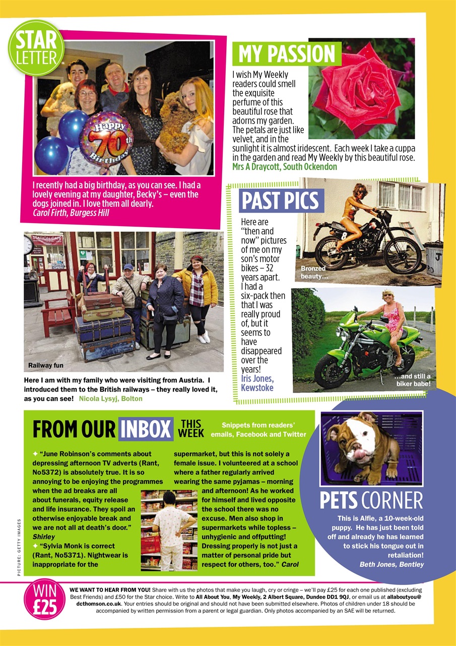 My Weekly Preview Pages