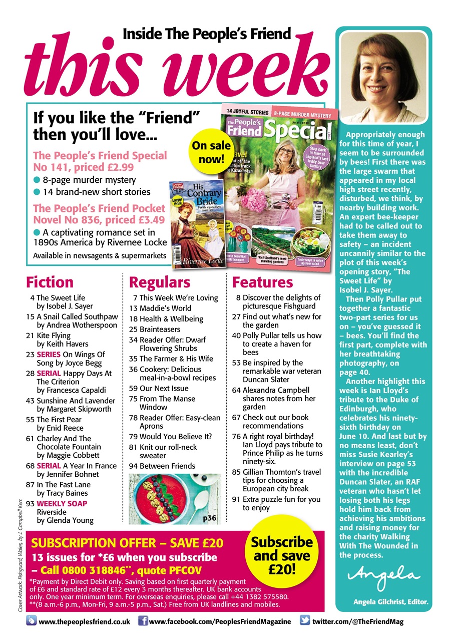 The People’s Friend Preview Pages