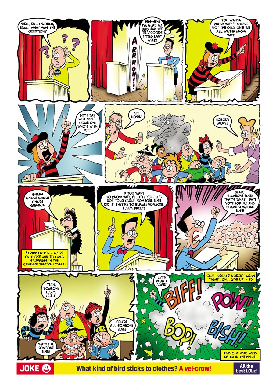 Beano Preview Pages