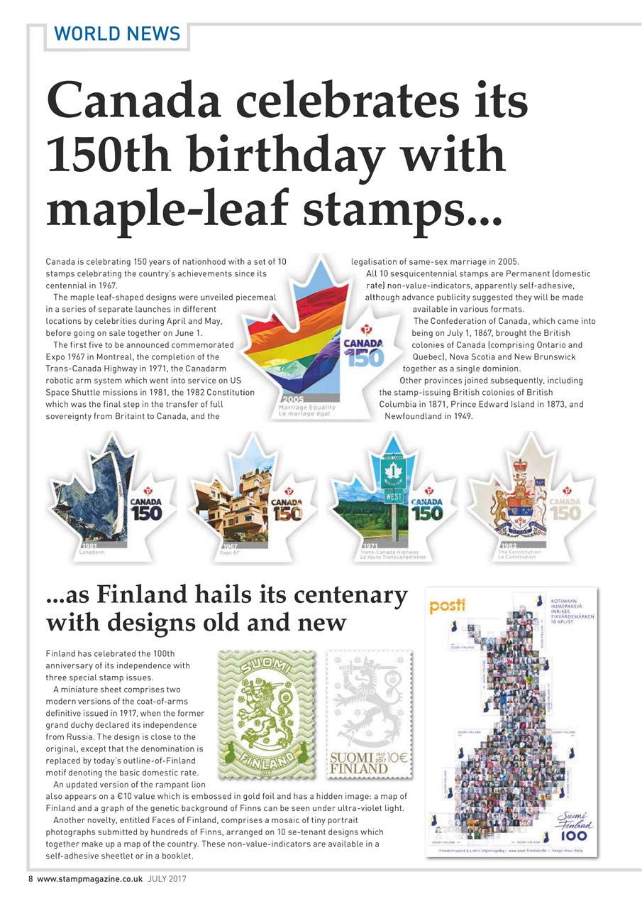 Stamp Magazine Preview Pages