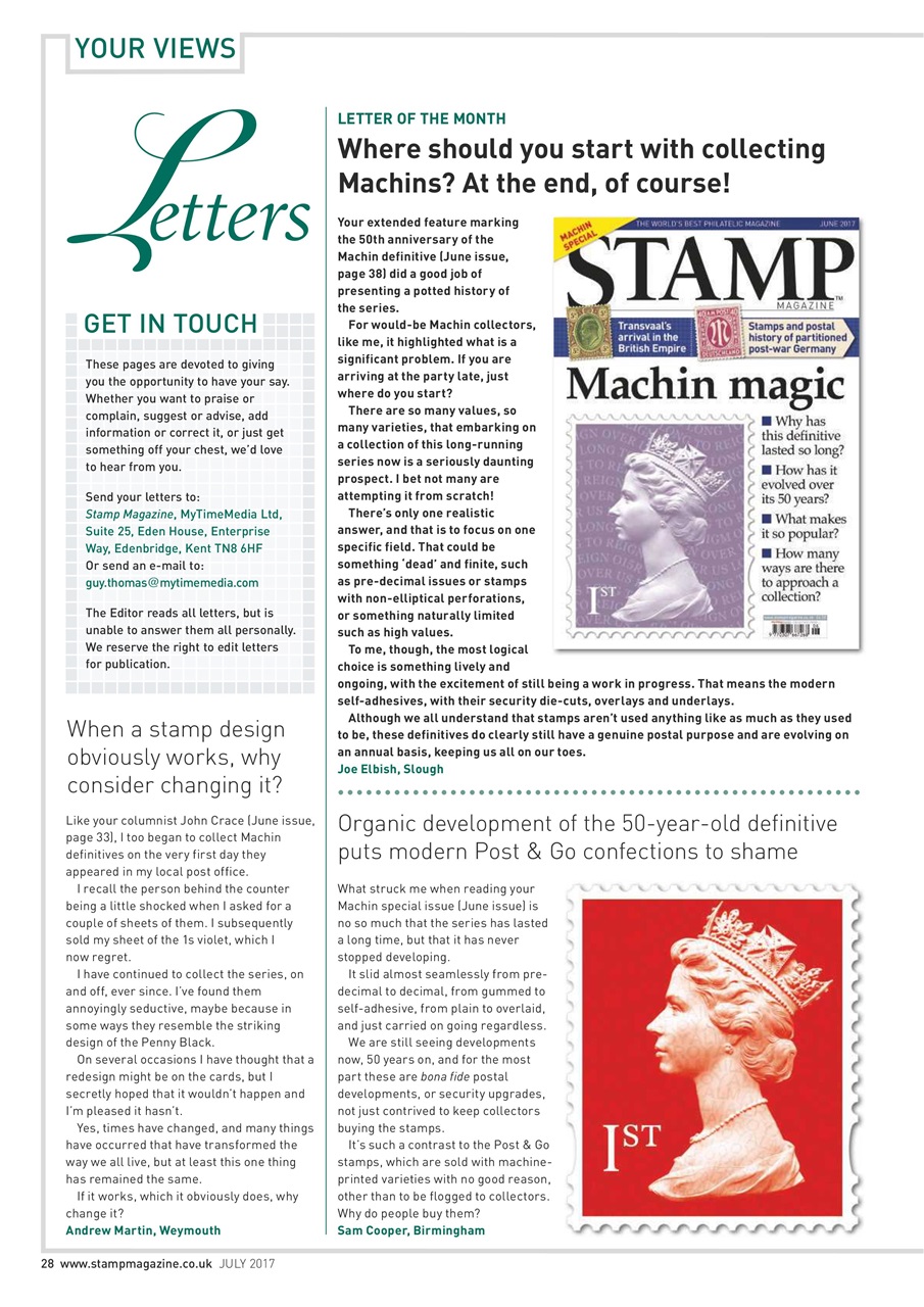 Stamp Magazine Preview Pages