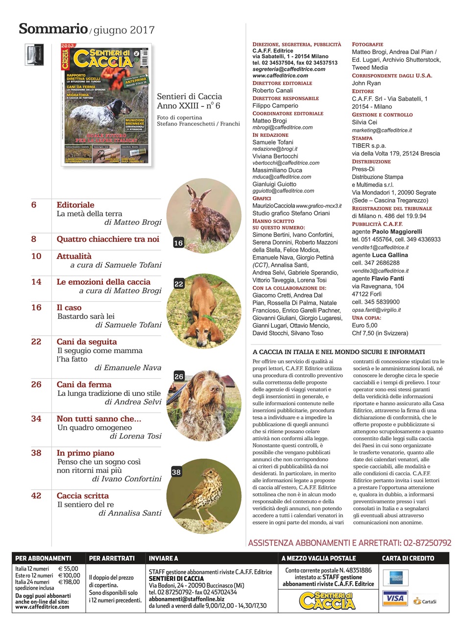 SENTIERI DI CACCIA Preview Pages