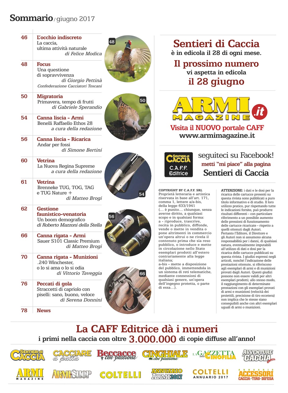 SENTIERI DI CACCIA Preview Pages