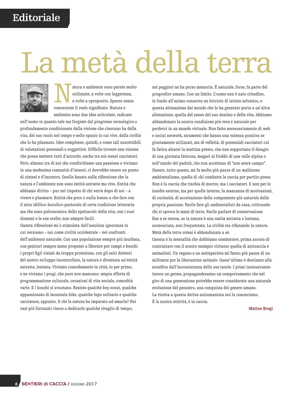 SENTIERI DI CACCIA Preview Pages