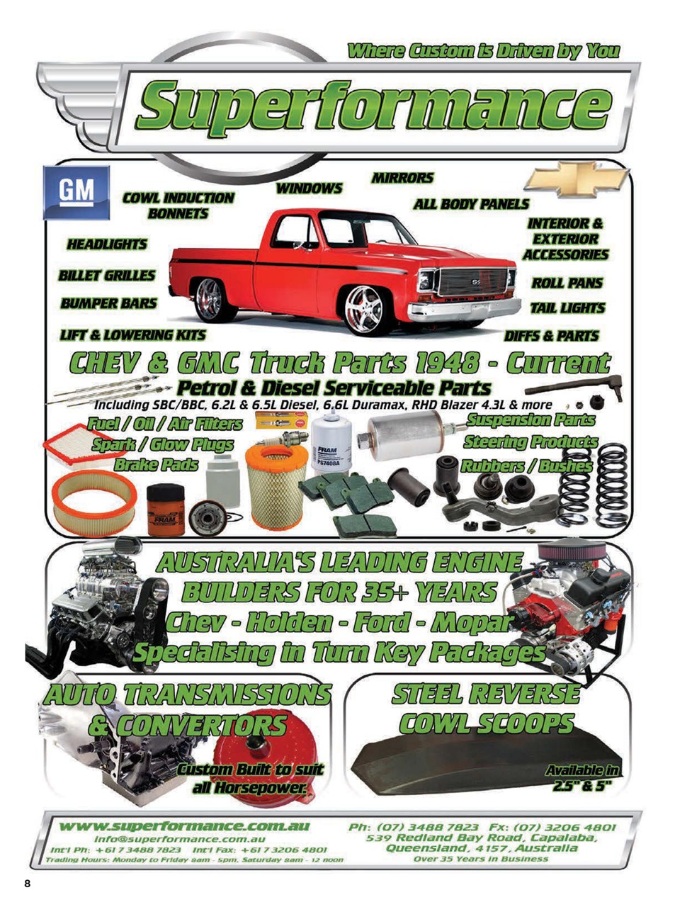 JUST PARTS Preview Pages