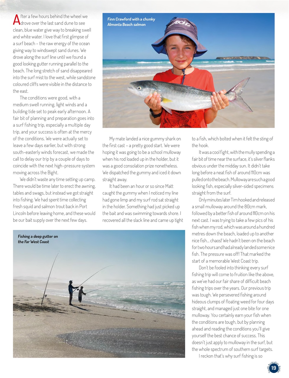 South Australian Angler Preview Pages