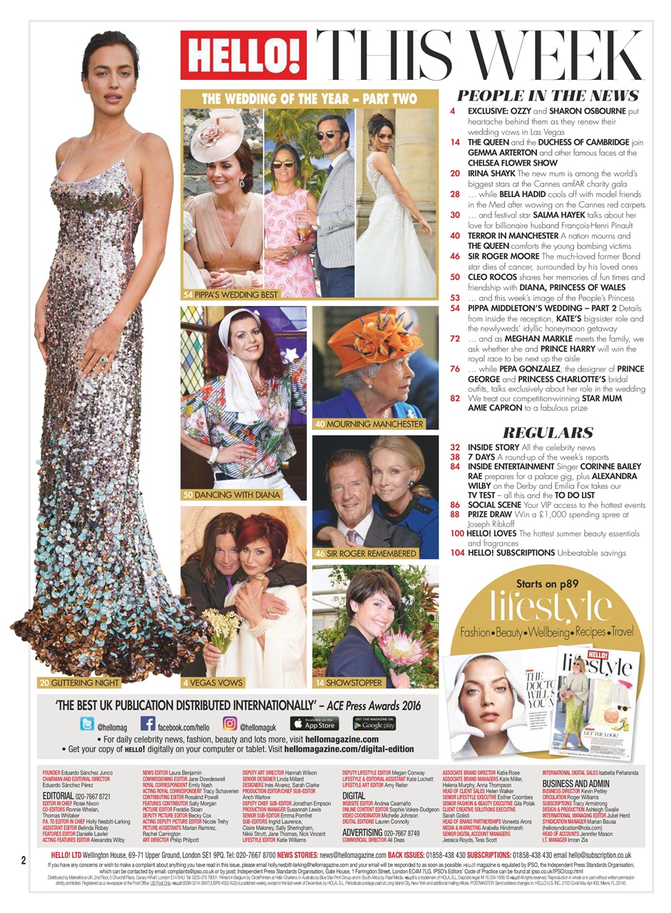 Hello! Magazine Preview Pages