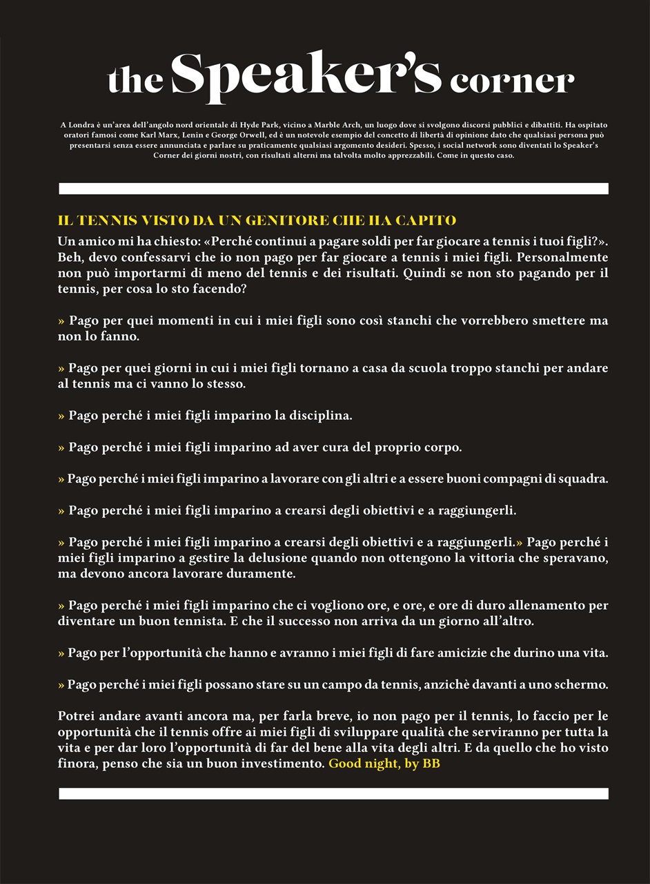 Il Tennis Italiano Preview Pages