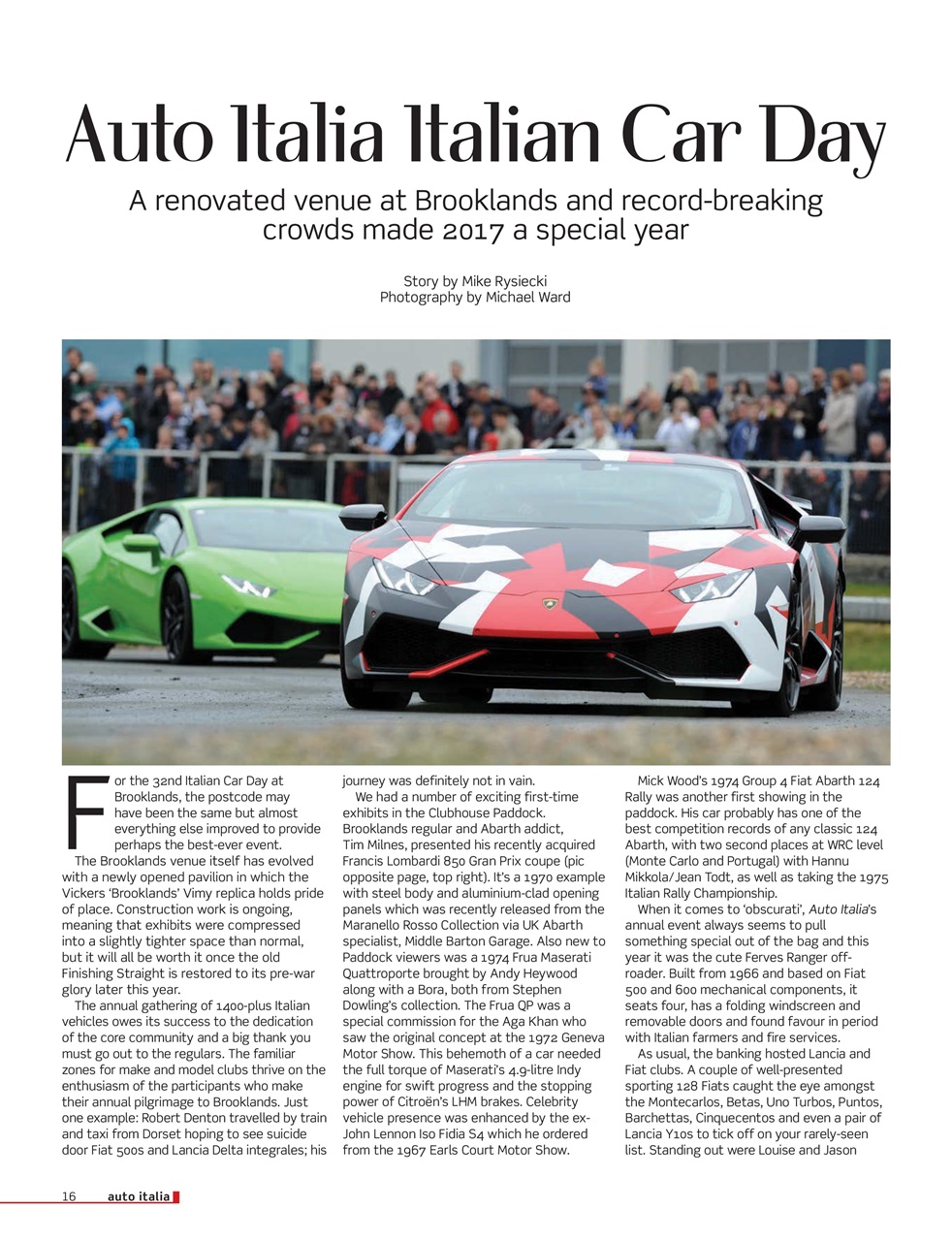 AutoItalia Magazine Preview Pages