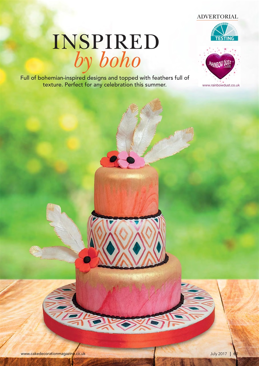 Cake Decoration & Sugarcraft Magazine Preview Pages