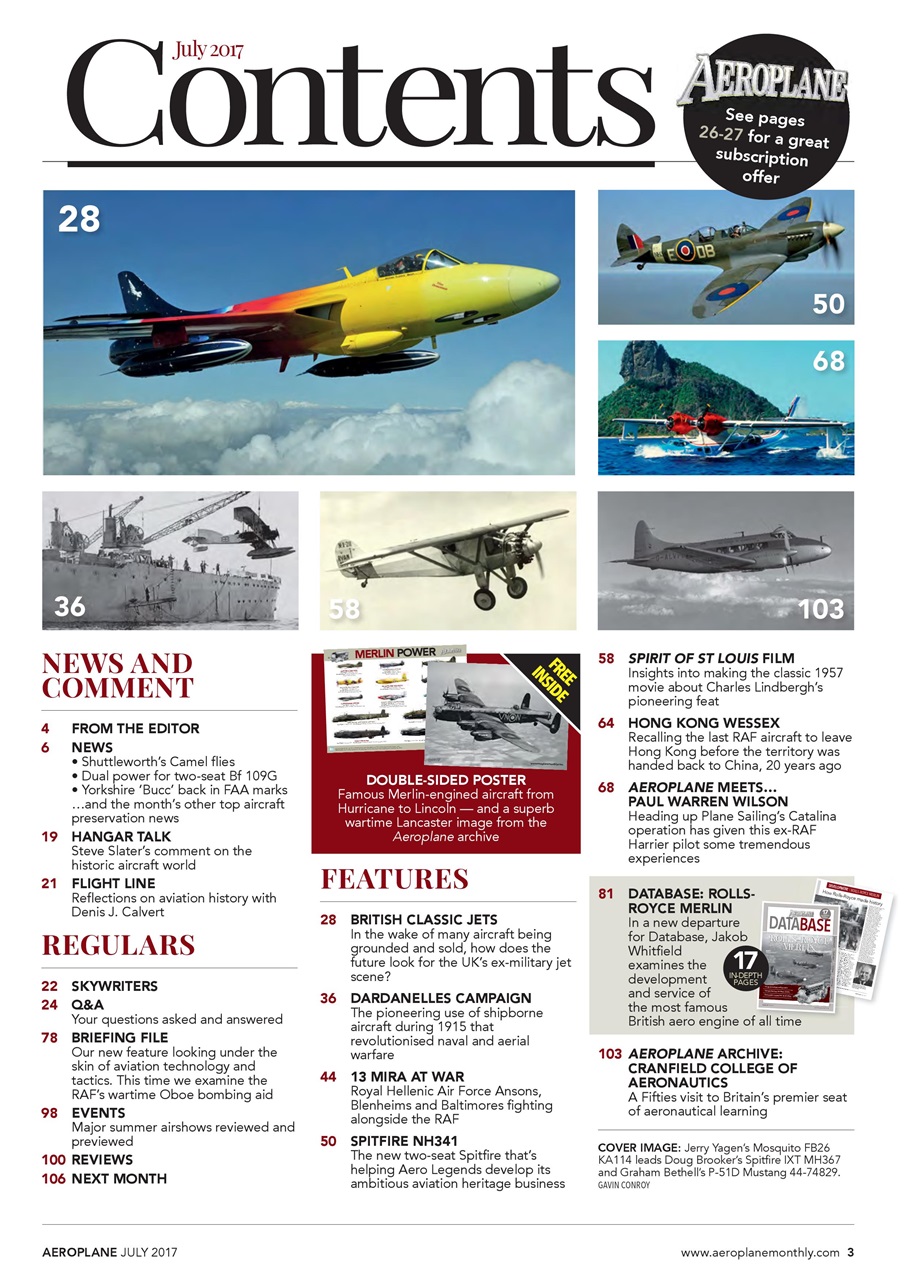 Aeroplane Preview Pages