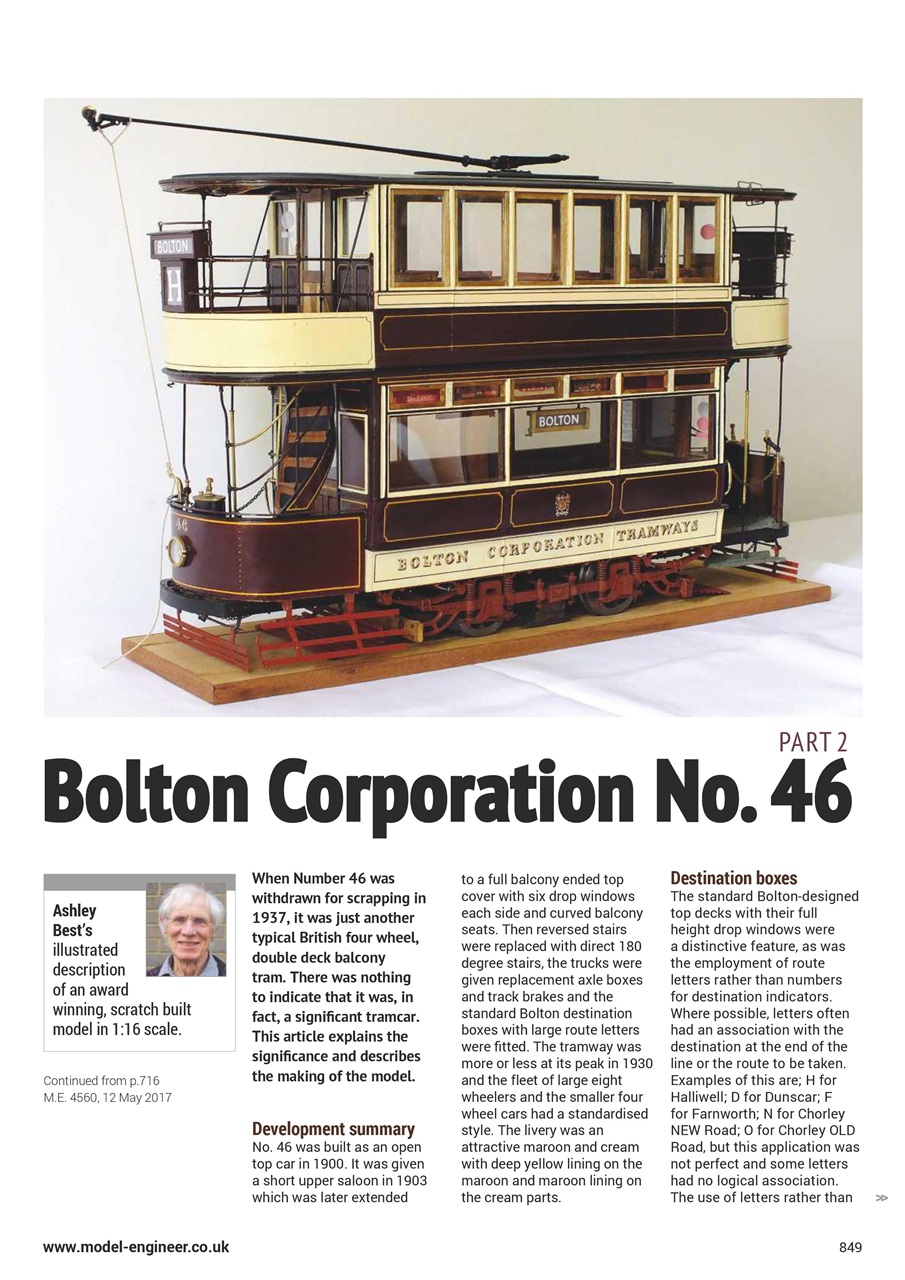 Model Engineer Preview Pages