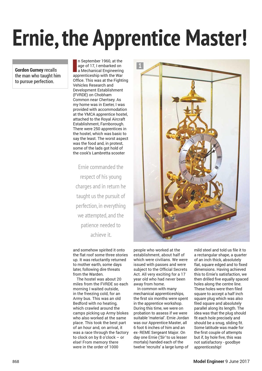 Model Engineer Preview Pages