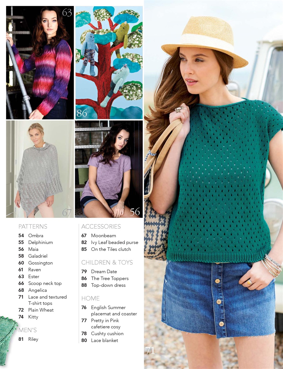 Knitting Preview Pages