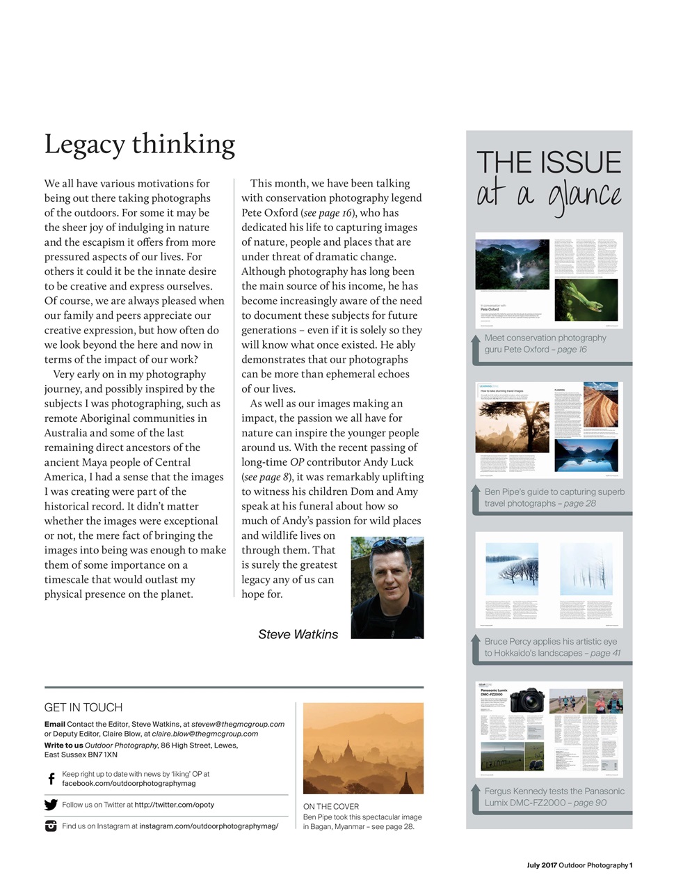 Outdoor Photography Preview Pages